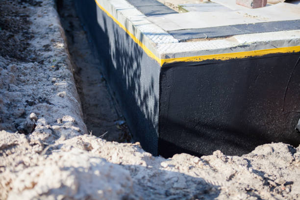 Professional Foundation Crack Repair technician working in Medina, NY
